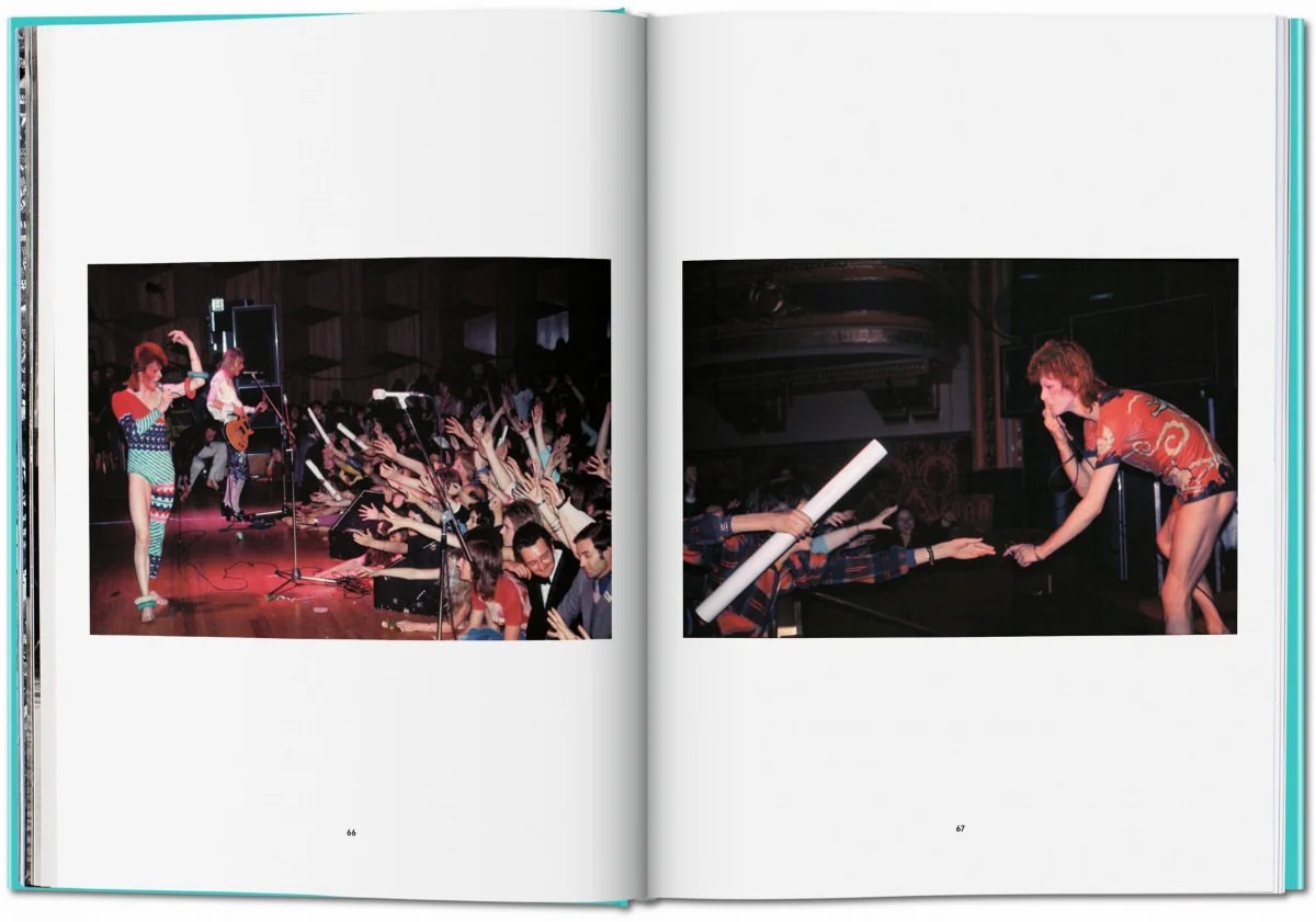 David Bowie Mick Rock. The Rise of David Bowie. 1972-1973 (Lenticular Version) Book  View 4