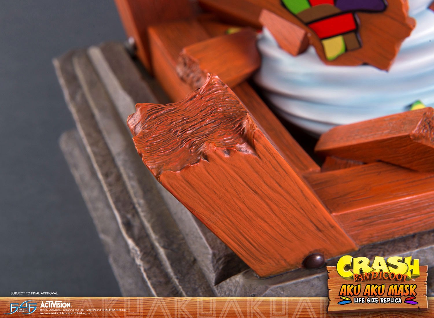 Crash Bandicoot Aku Aku Mask Replica  View 8