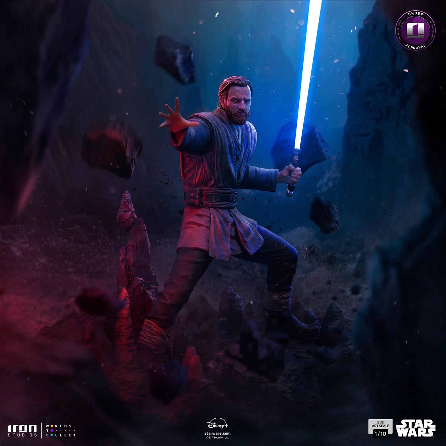 Star Wars Obi-Wan Kenobi 1:10 Scale Statue  (Prototype Shown) View 1