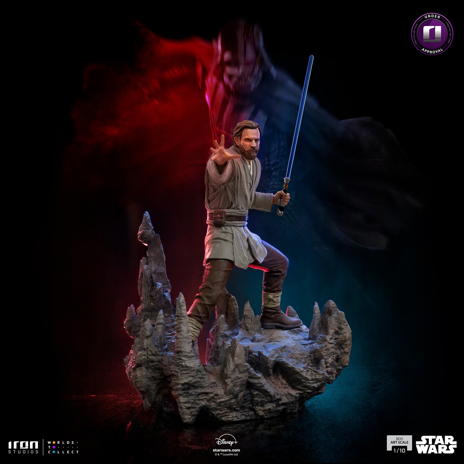 Obi-Wan Kenobi 1:10 Scale Statue by Iron Studios | Sideshow