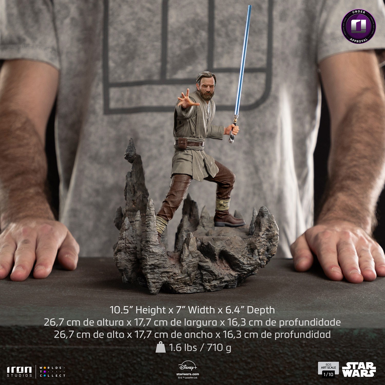 Star Wars Obi-Wan Kenobi 1:10 Scale Statue  (Prototype Shown) View 5