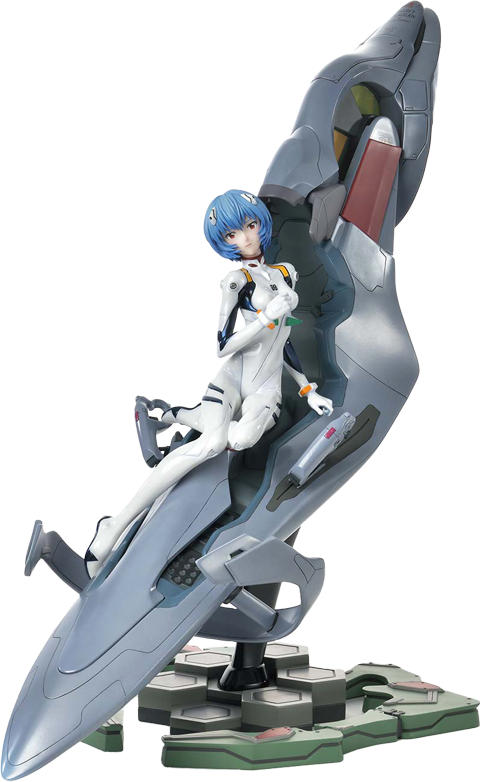 Evangelion Rei Ayanami (Bonus Version) Quarter Scale Statue  (Prototype Shown) View 16