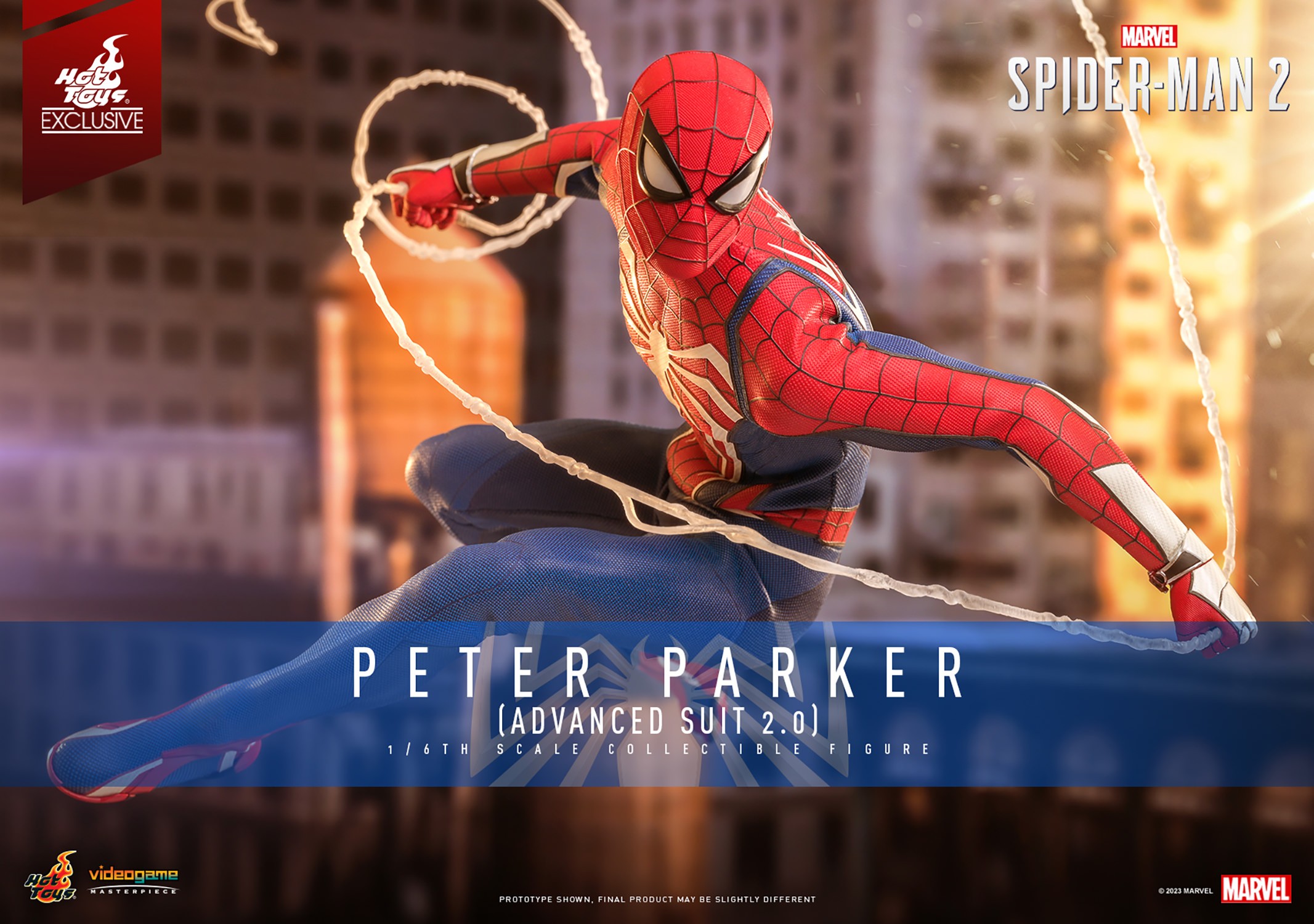 Peter Parker (Advanced Suit 2.0) Sixth Figure by Hot | Sideshow Collectibles