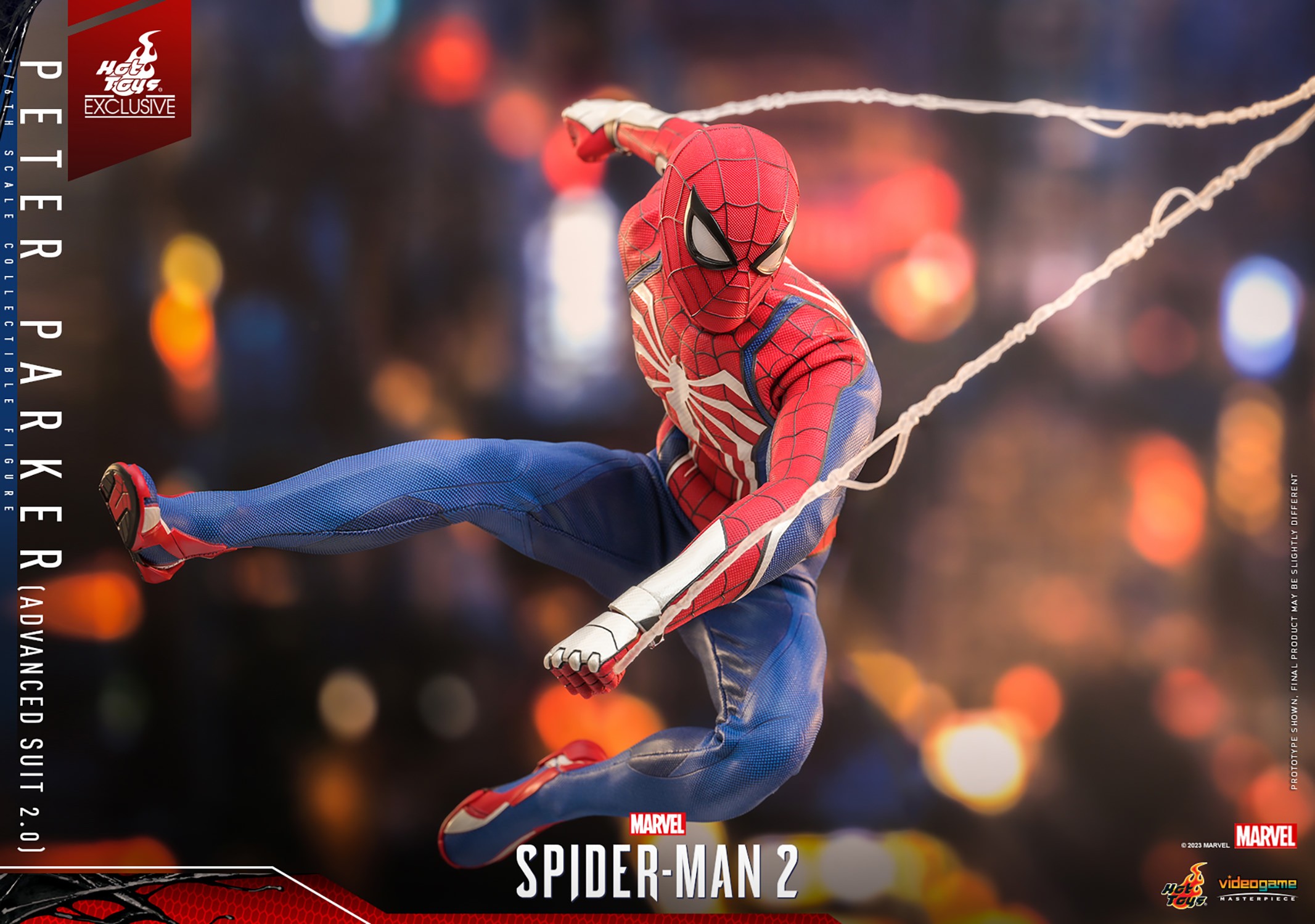 Spider man advanced suit hot sale figure