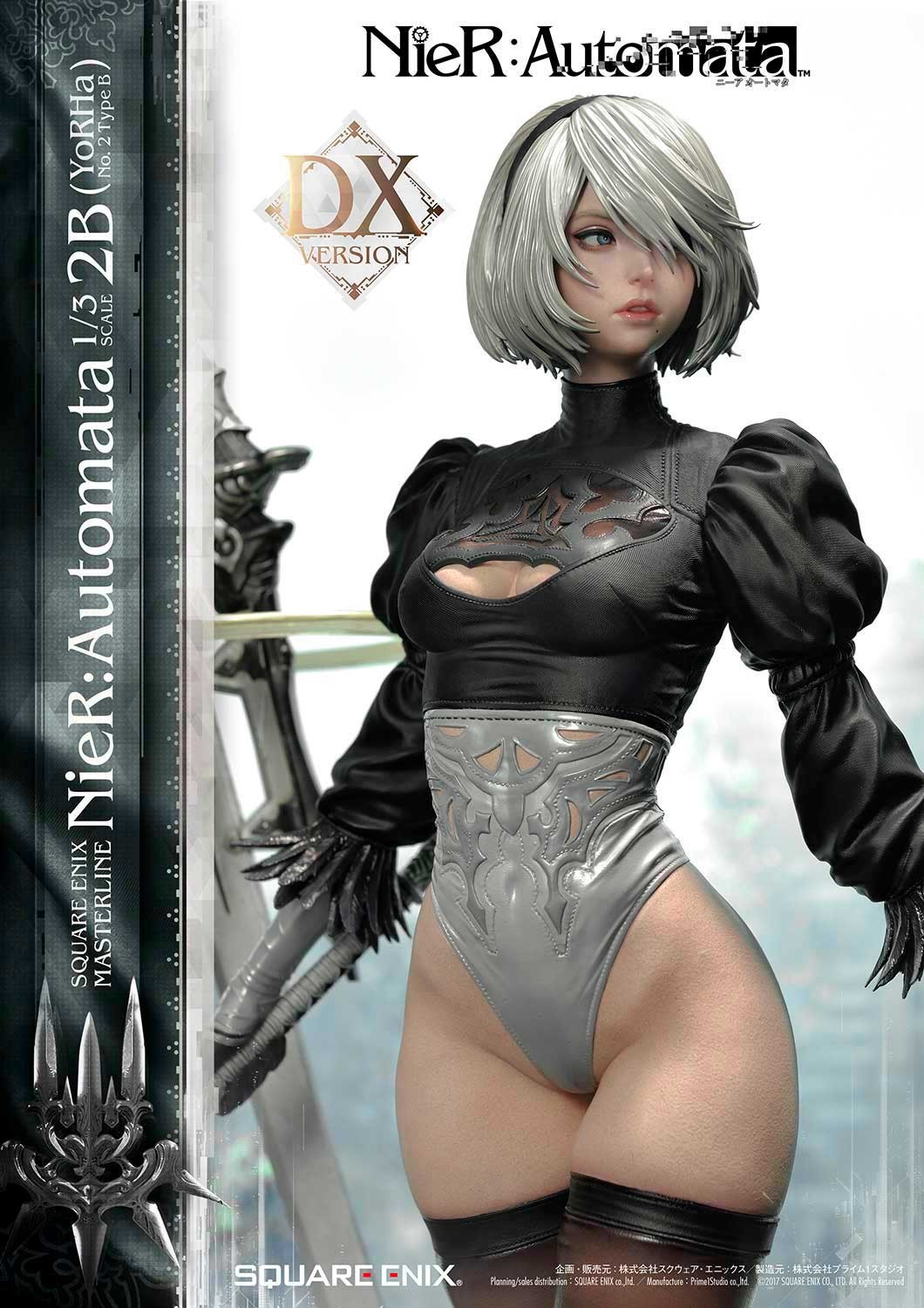 NieR: Automata 2B - YoRHa No. 2 Type B (Deluxe Ver.) 1:3 Scale Statue  (Prototype Shown) View 10