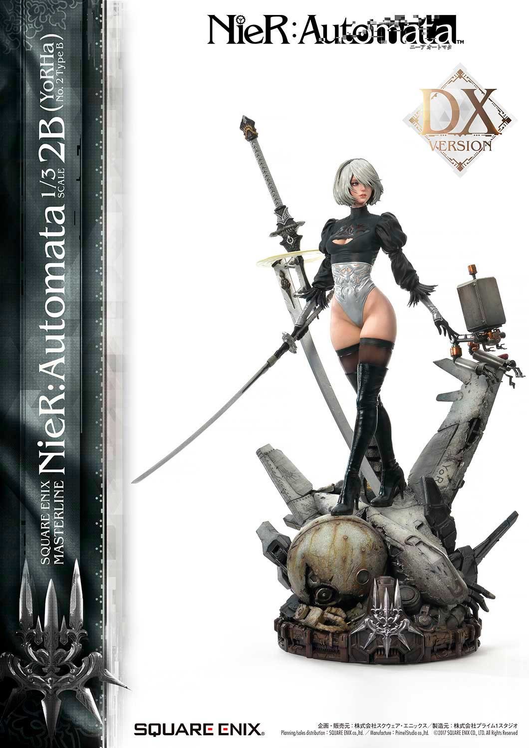 NieR: Automata 2B - YoRHa No. 2 Type B (Deluxe Ver.) 1:3 Scale Statue  (Prototype Shown) View 13