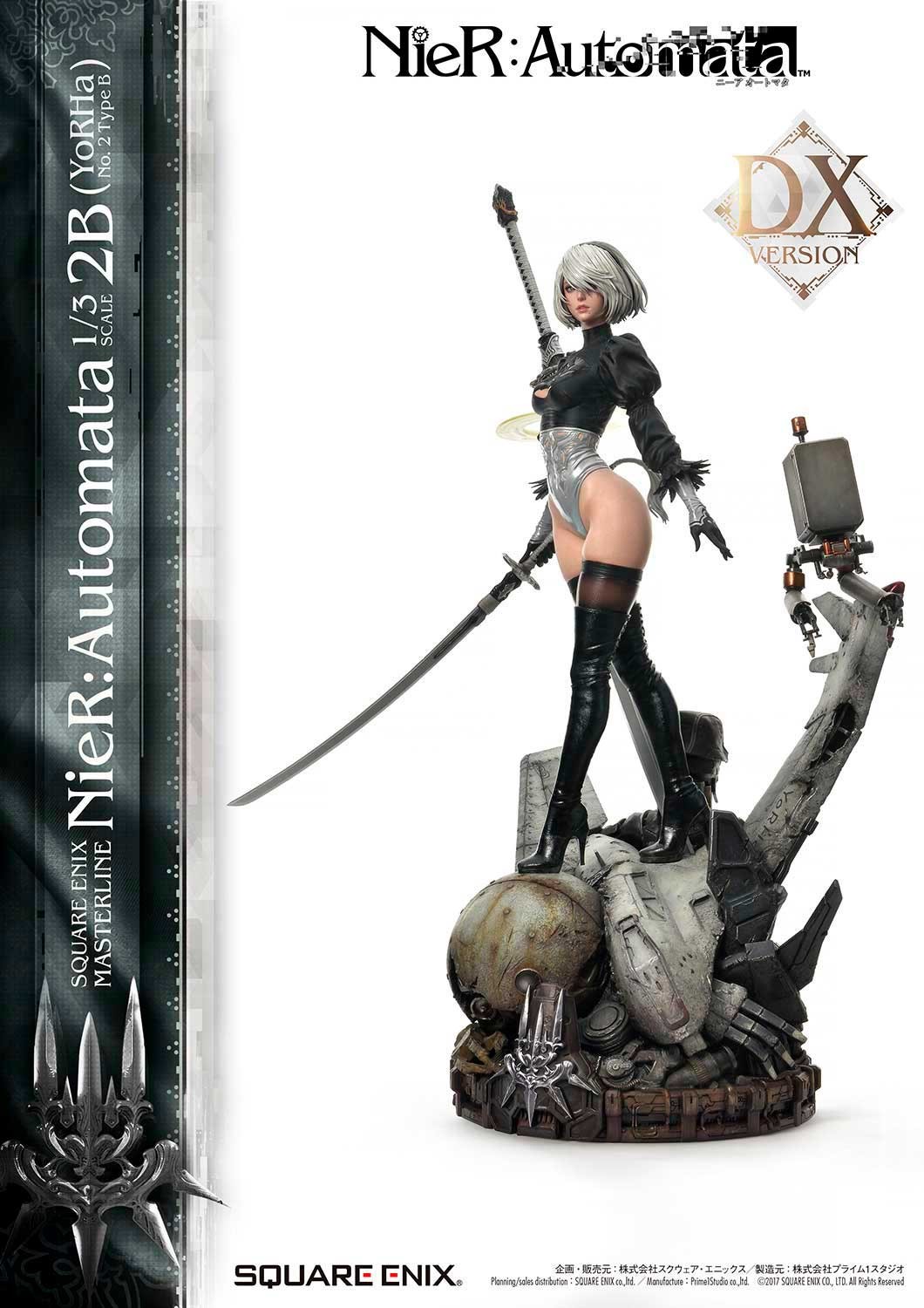 NieR: Automata 2B - YoRHa No. 2 Type B (Deluxe Ver.) 1:3 Scale Statue  (Prototype Shown) View 14