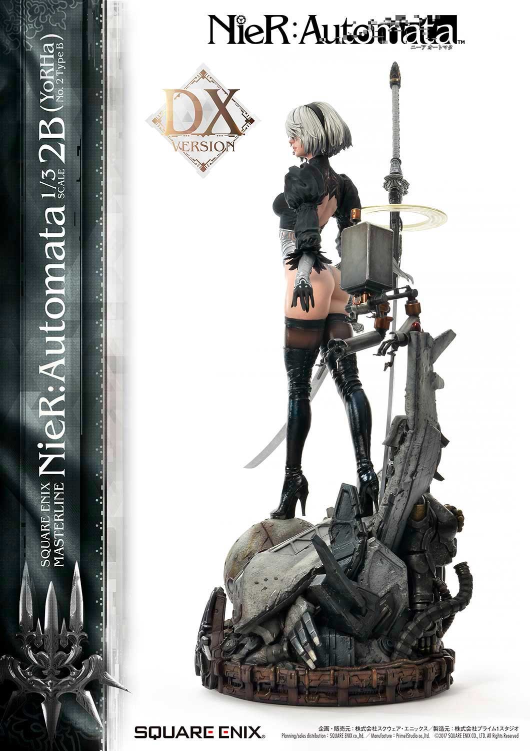NieR: Automata 2B - YoRHa No. 2 Type B (Deluxe Ver.) 1:3 Scale Statue  (Prototype Shown) View 15