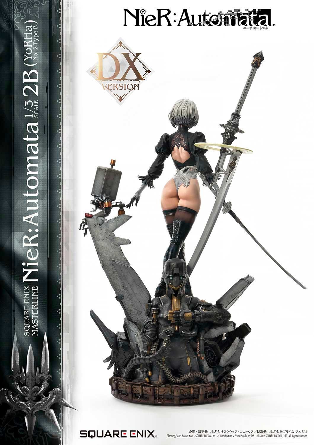 NieR: Automata 2B - YoRHa No. 2 Type B (Deluxe Ver.) 1:3 Scale Statue  (Prototype Shown) View 16