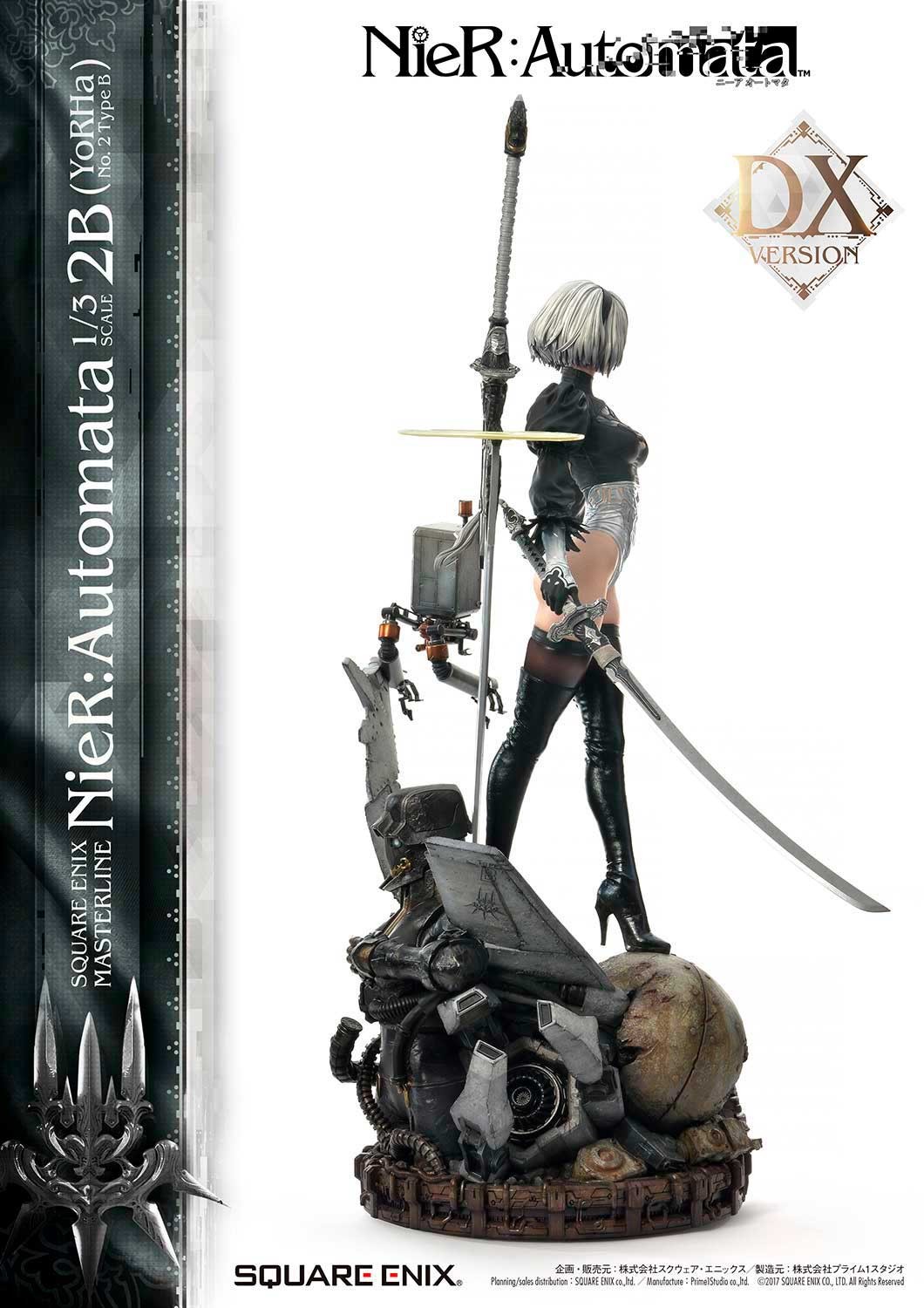 NieR: Automata 2B - YoRHa No. 2 Type B (Deluxe Ver.) 1:3 Scale Statue  (Prototype Shown) View 17