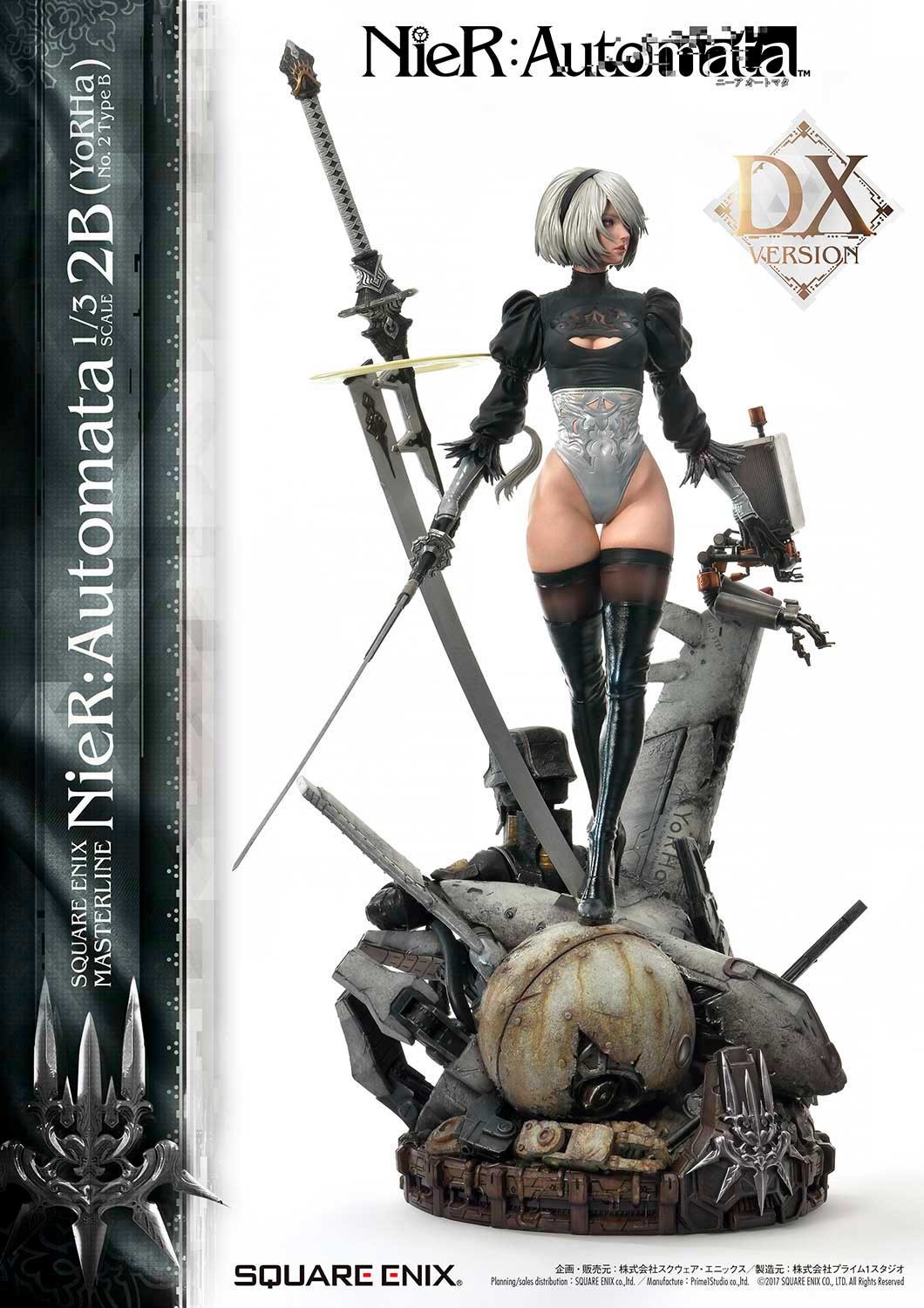 NieR: Automata 2B - YoRHa No. 2 Type B (Deluxe Ver.) 1:3 Scale Statue  (Prototype Shown) View 18