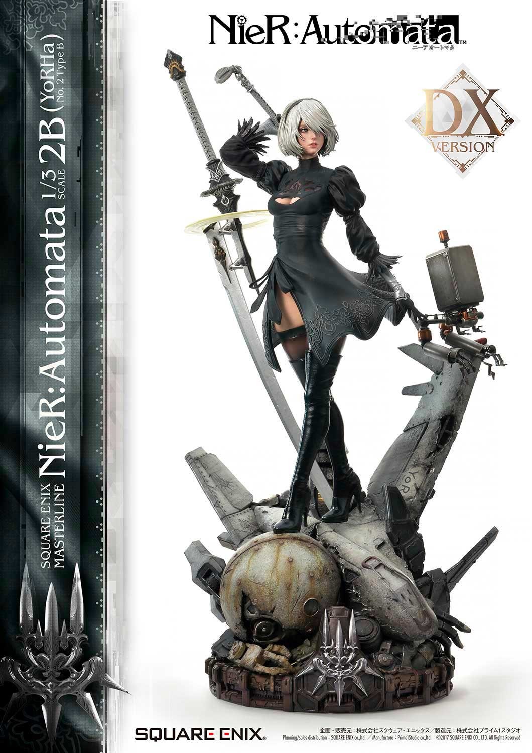 NieR: Automata 2B - YoRHa No. 2 Type B (Deluxe Ver.) 1:3 Scale Statue  (Prototype Shown) View 19