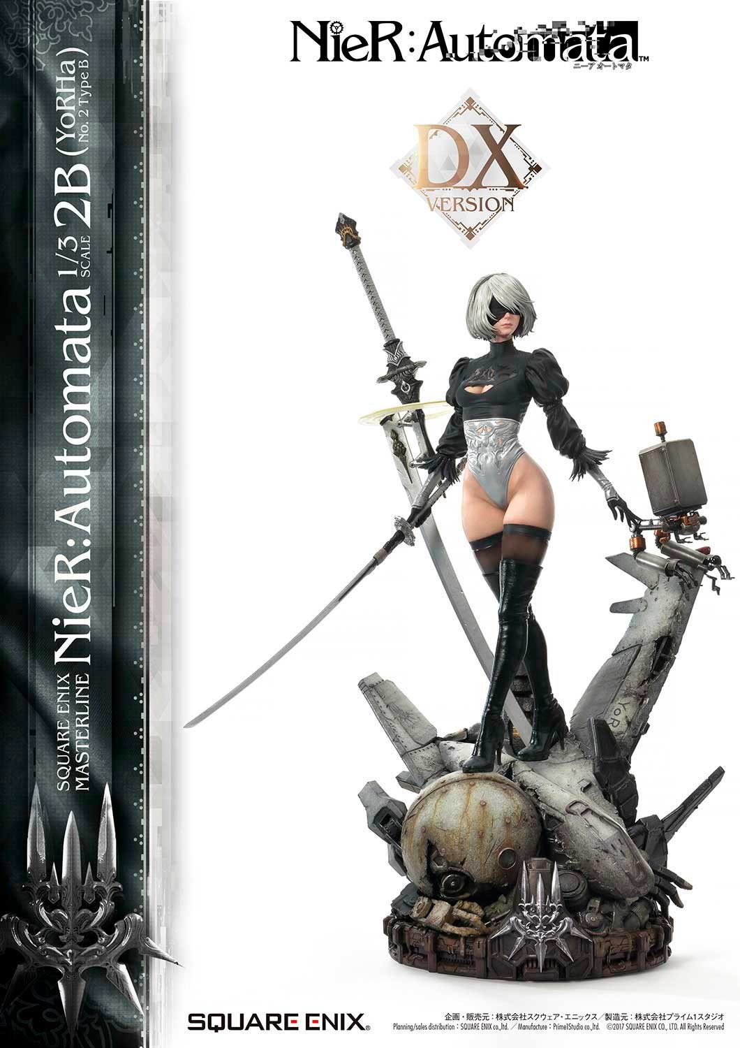 NieR: Automata 2B - YoRHa No. 2 Type B (Deluxe Ver.) 1:3 Scale Statue  (Prototype Shown) View 20