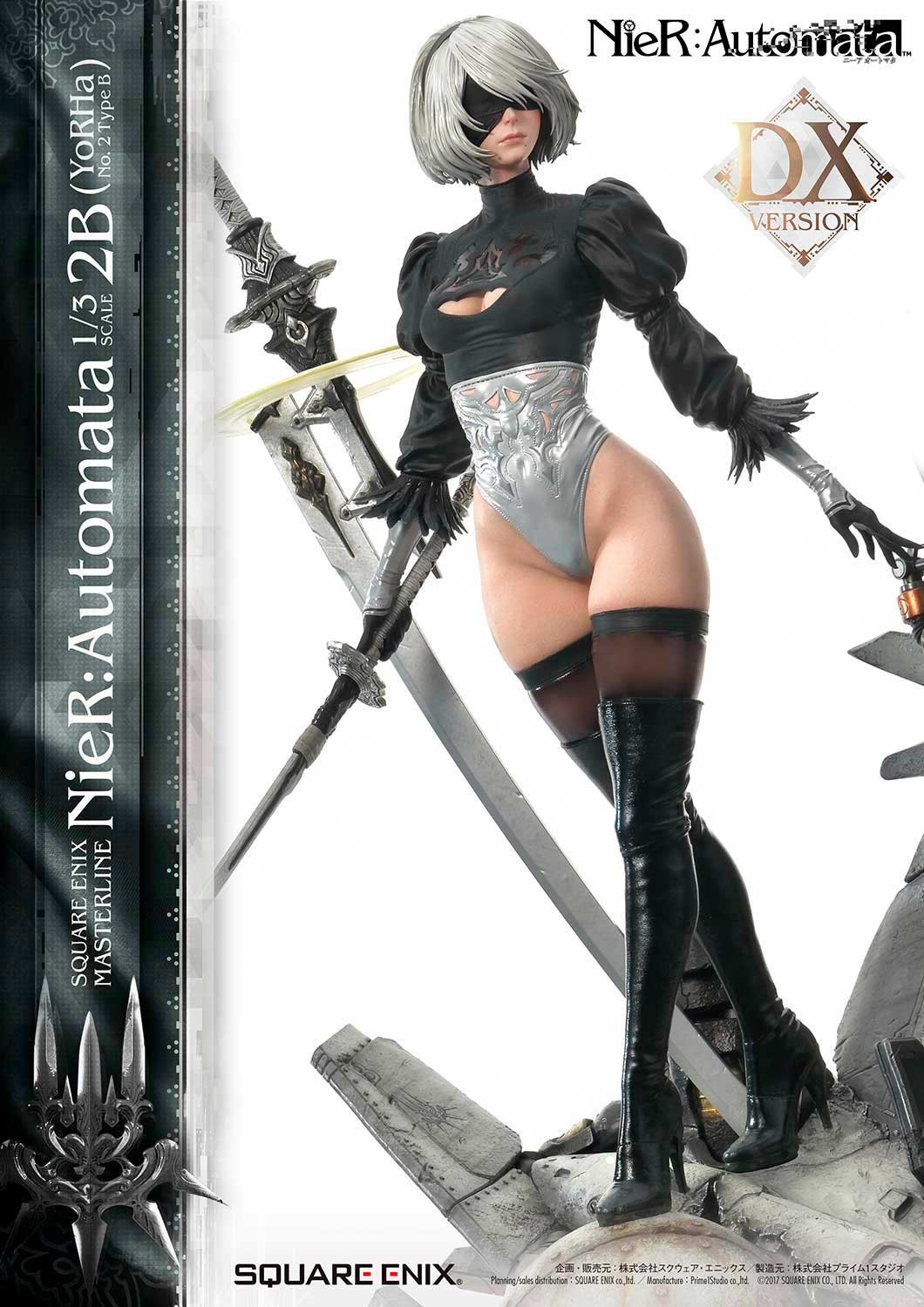 NieR: Automata 2B - YoRHa No. 2 Type B (Deluxe Ver.) 1:3 Scale Statue  (Prototype Shown) View 21