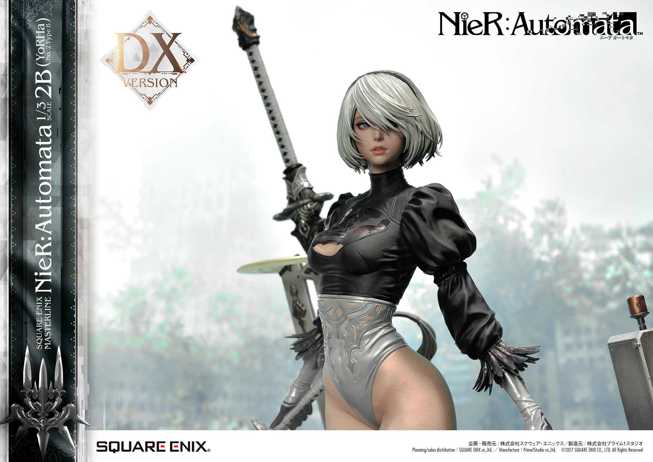 NieR: Automata 2B - YoRHa No. 2 Type B (Deluxe Ver.) 1:3 Scale Statue  (Prototype Shown) View 22