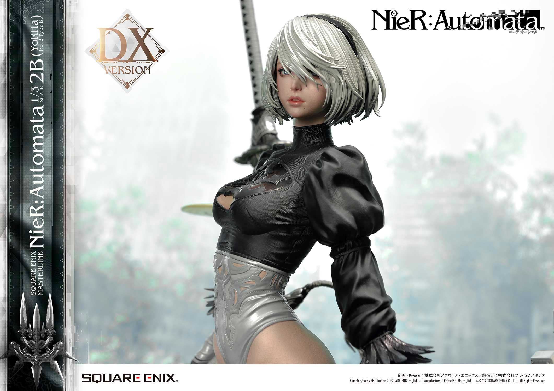 NieR: Automata 2B - YoRHa No. 2 Type B (Deluxe Ver.) 1:3 Scale Statue  (Prototype Shown) View 23