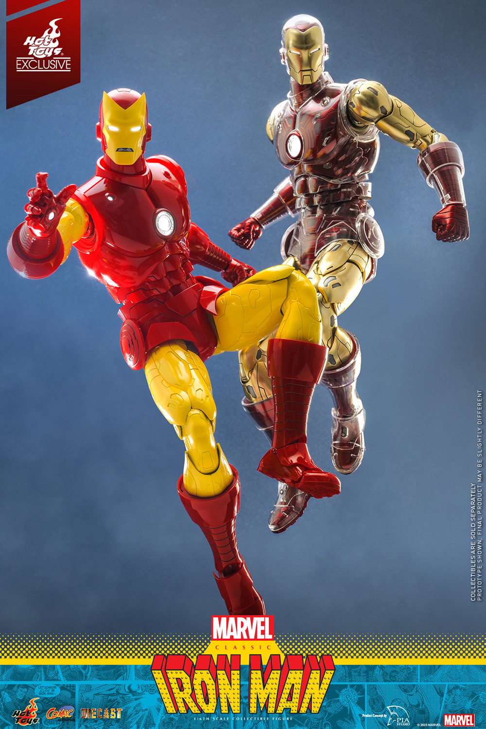 Marvel Classic Iron Man Sixth Scale Figure  (Prototype Shown) View 10