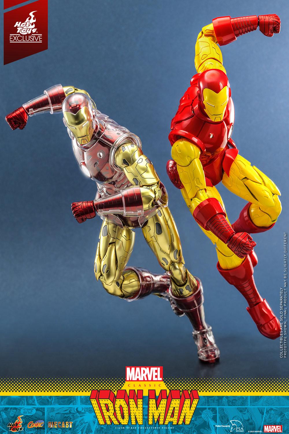 Classic Iron Man Sixth Scale Figure by Hot Toys | Sideshow