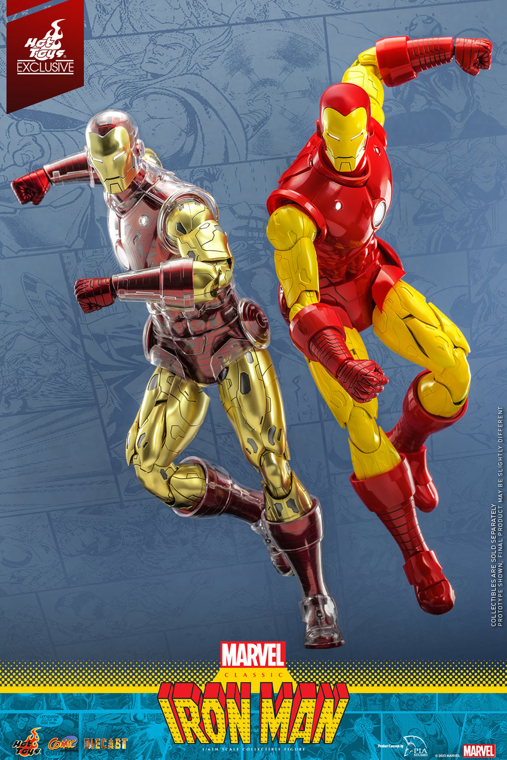 Classic Iron Man Sixth Scale Figure by Hot Toys | Sideshow