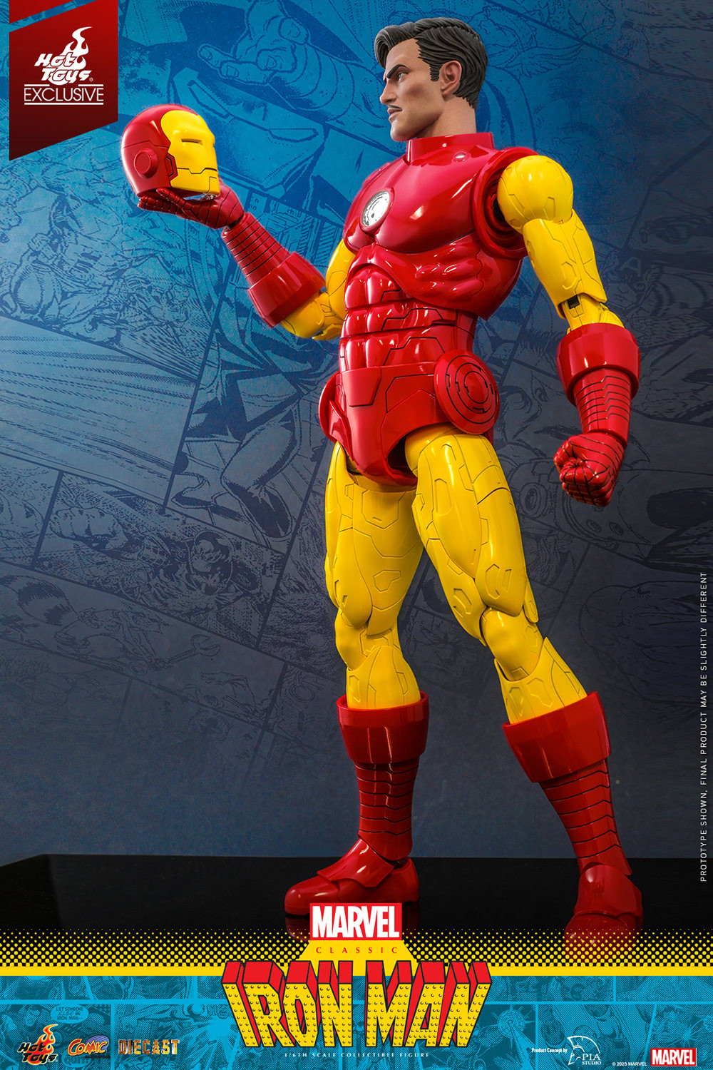 Marvel Classic Iron Man Sixth Scale Figure  (Prototype Shown) View 14
