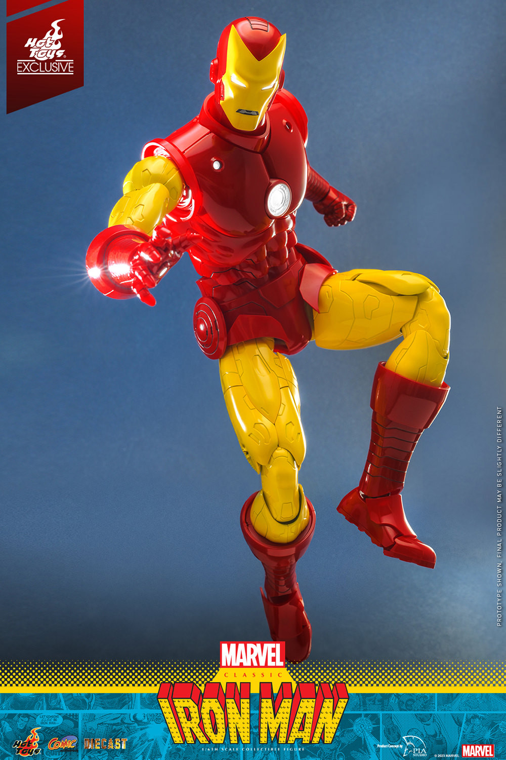 Marvel Classic Iron Man Sixth Scale Figure  (Prototype Shown) View 18