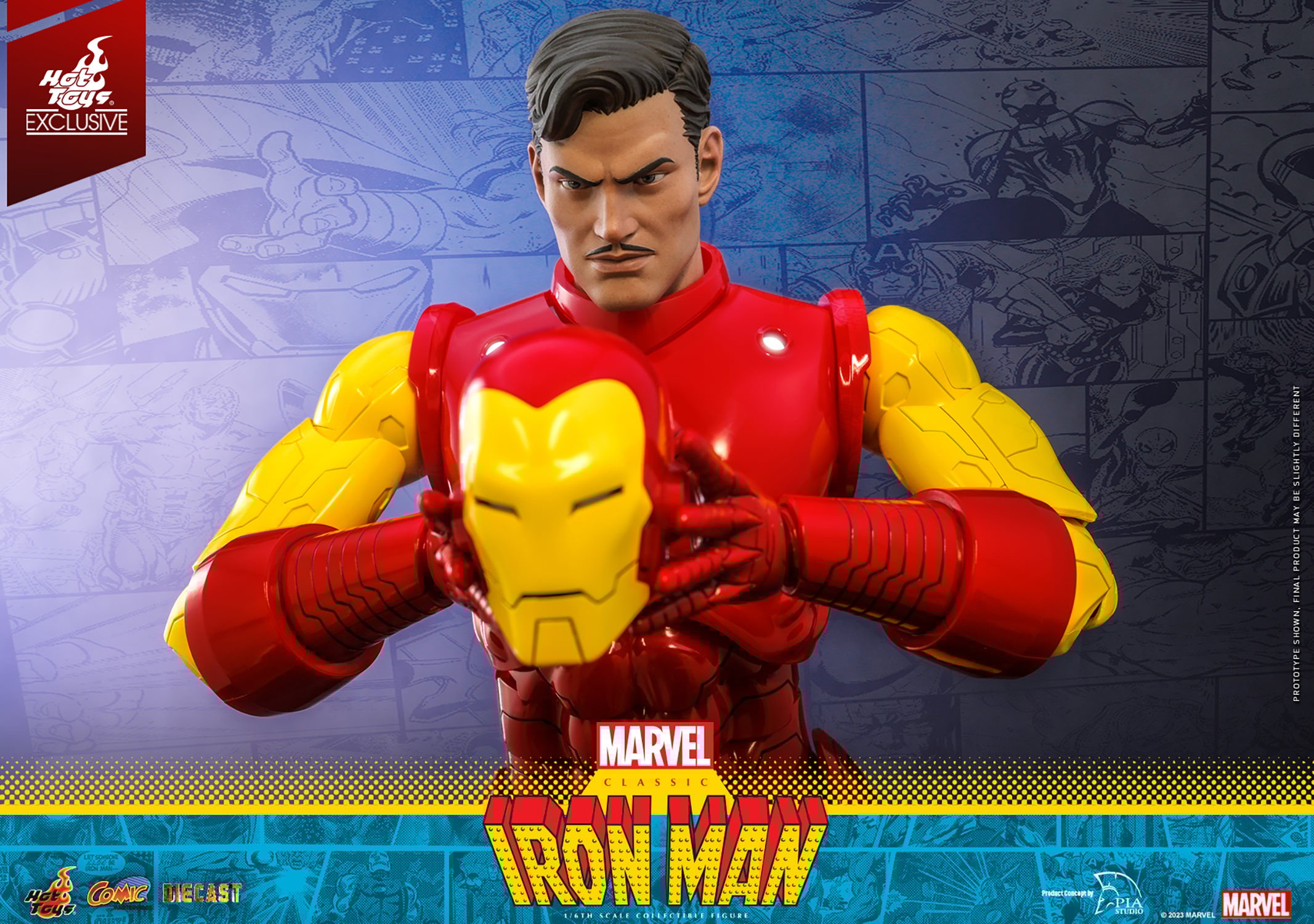 Classic Iron Man Sixth Scale Figure by Hot Toys Sideshow