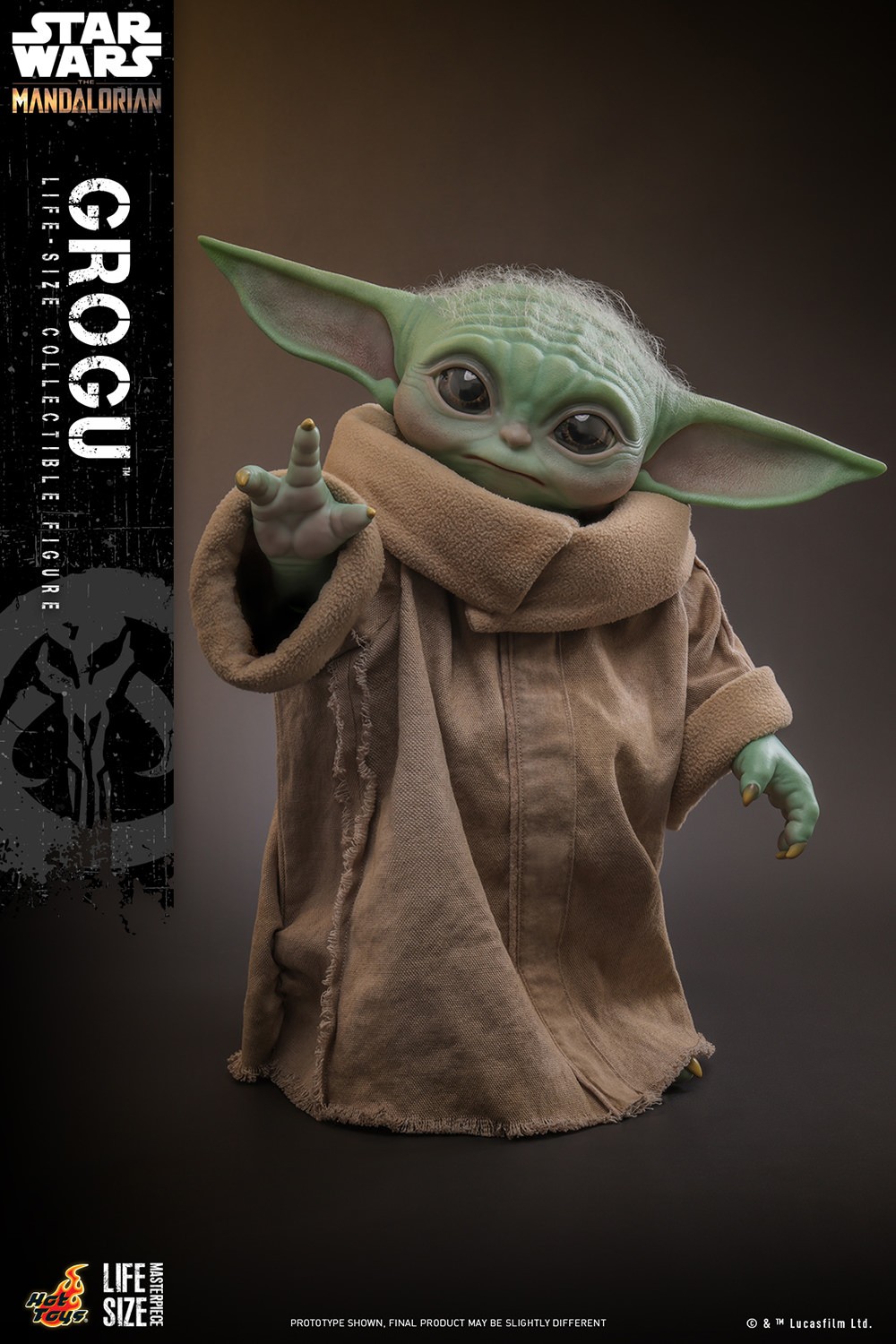 Grogu Life-Size Figure by Hot Toys | Sideshow Collectibles