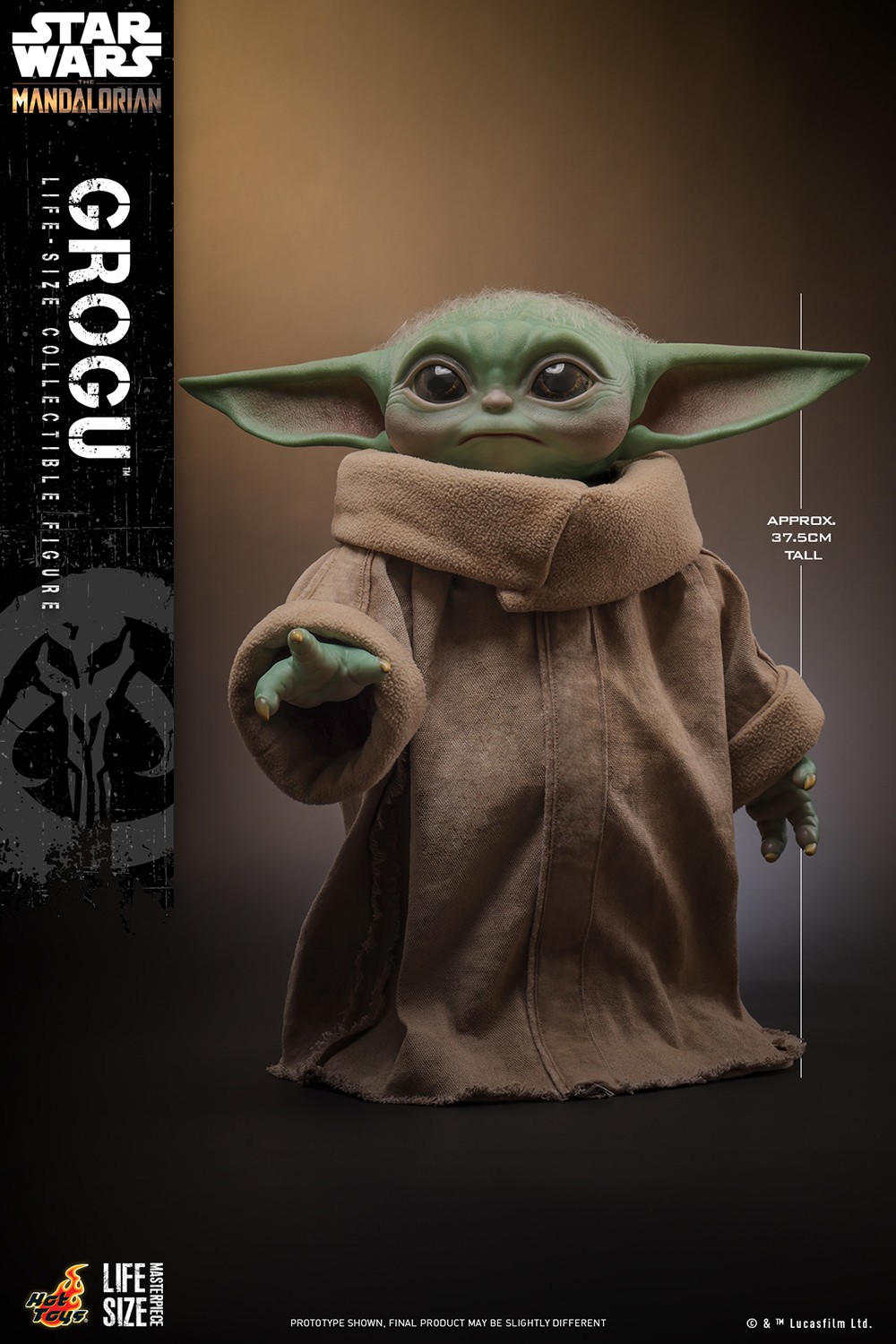 Grogu Life-Size Figure by Hot Toys | Sideshow Collectibles