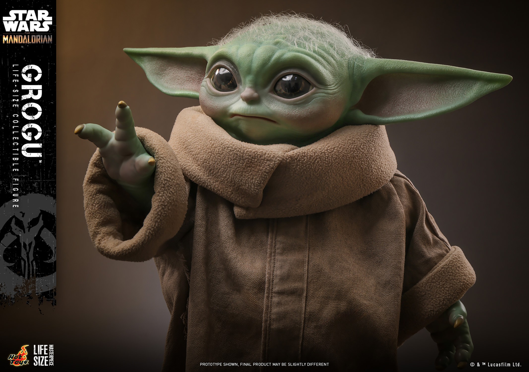 Grogu Life-Size Figure by Hot Toys | Sideshow Collectibles