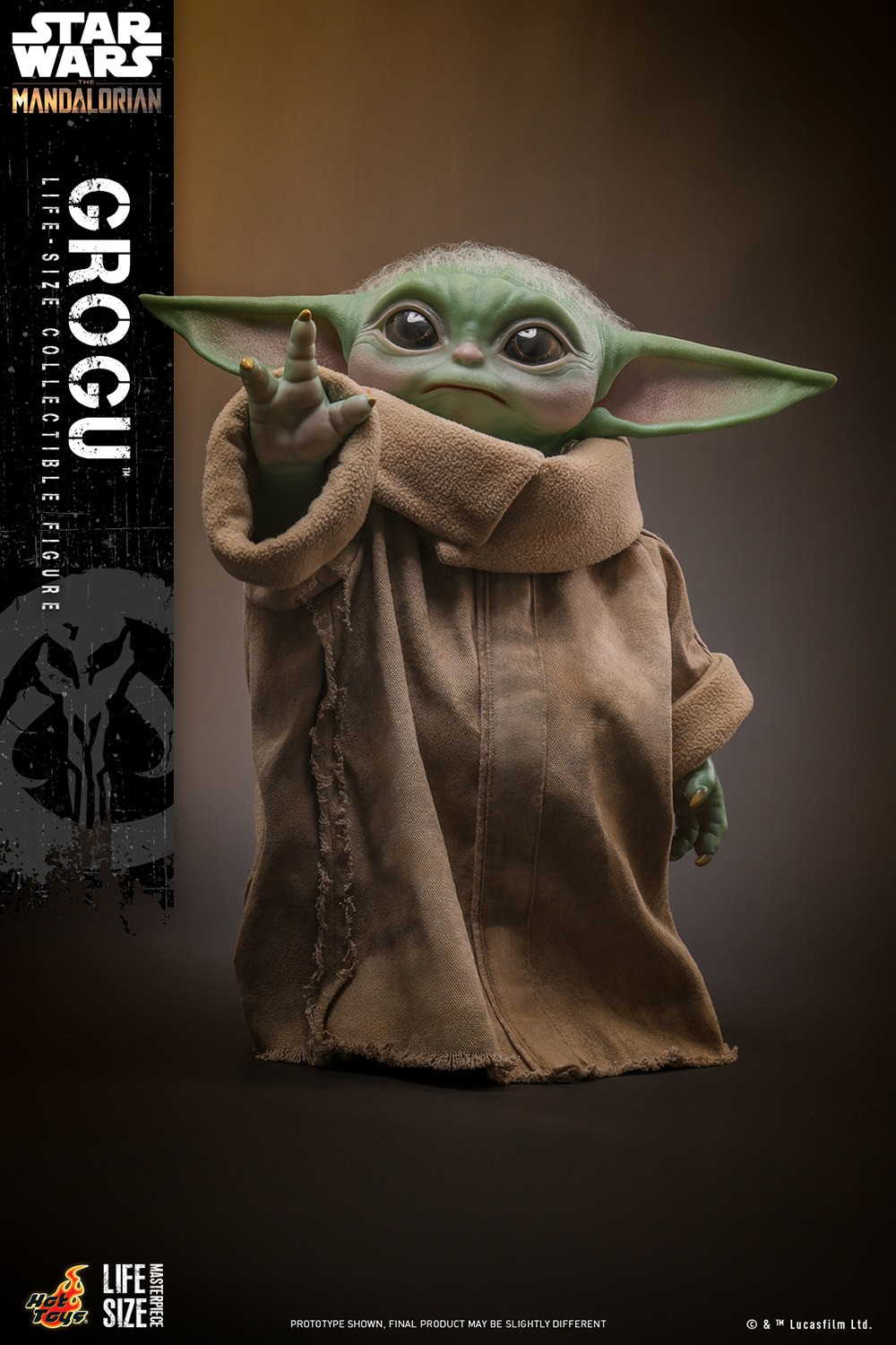 Grogu Life-Size Figure by Hot Toys | Sideshow Collectibles