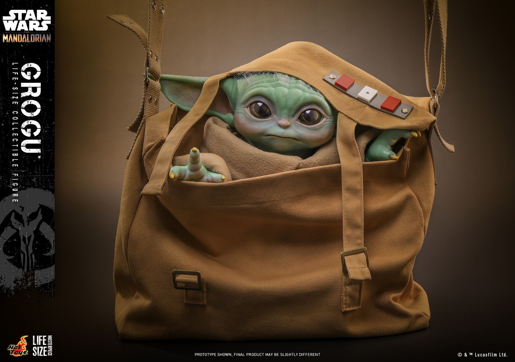 Grogu Life-Size Figure by Hot Toys | Sideshow Collectibles
