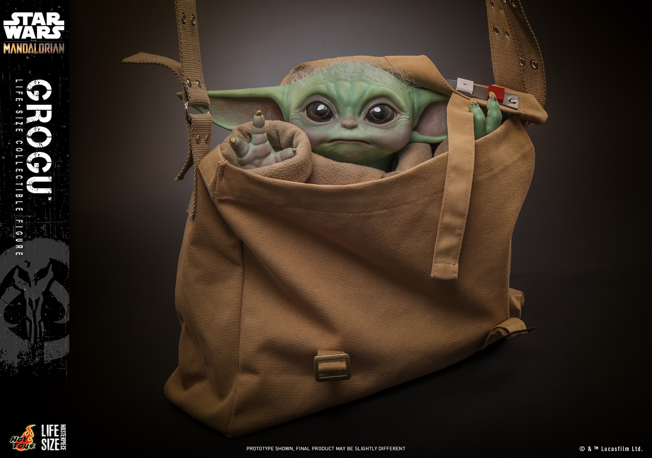 Grogu Life-Size Figure by Hot Toys | Sideshow Collectibles