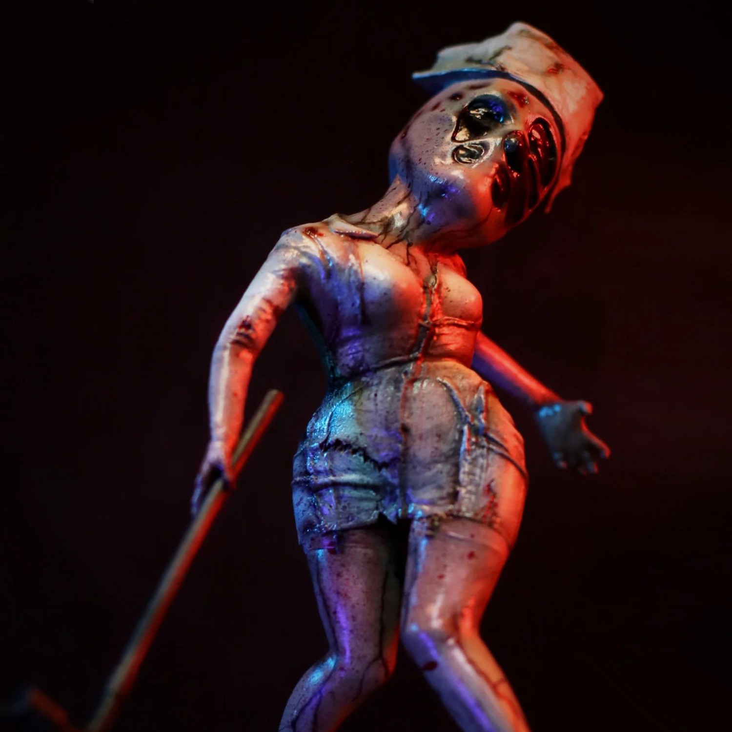 Silent Hill Pyramid Head and Bubble Head Nurse Sixth Scale Figure  (Prototype Shown) View 4