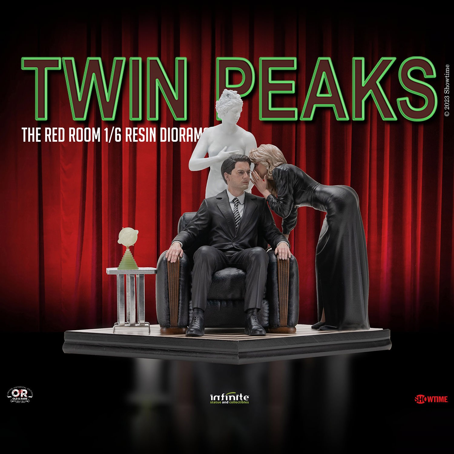 Twin Peaks The Red Room Diorama  (Prototype Shown) View 1