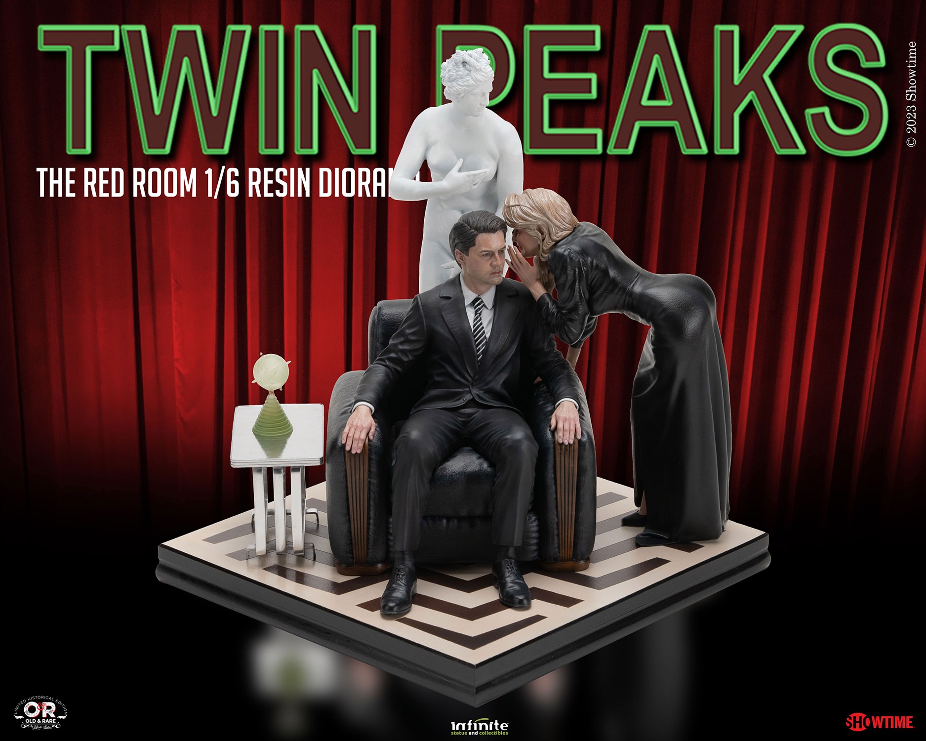 Twin Peaks The Red Room Diorama  (Prototype Shown) View 6