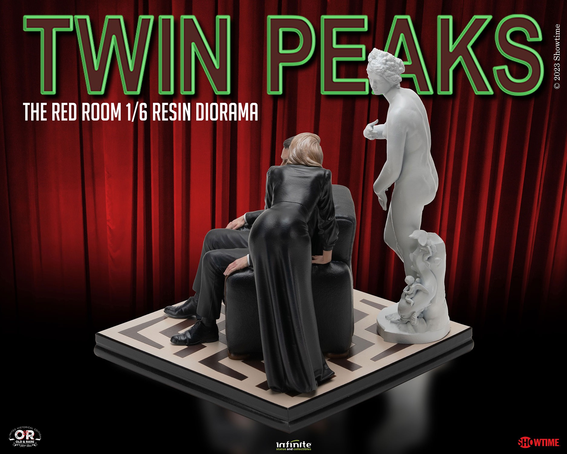 Twin Peaks The Red Room Diorama  (Prototype Shown) View 15