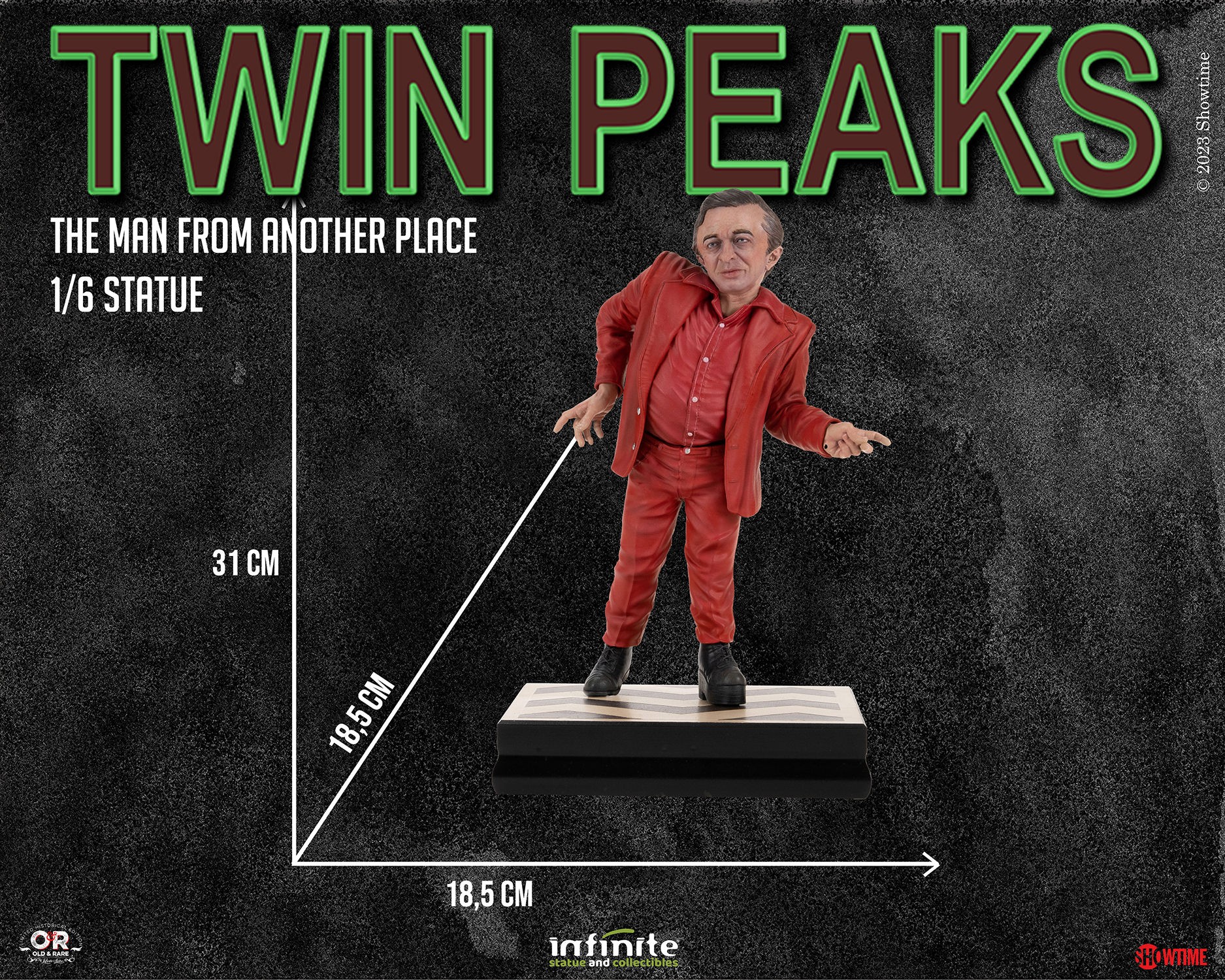 Twin Peaks The Man From Another Place Statues  (Prototype Shown) View 11