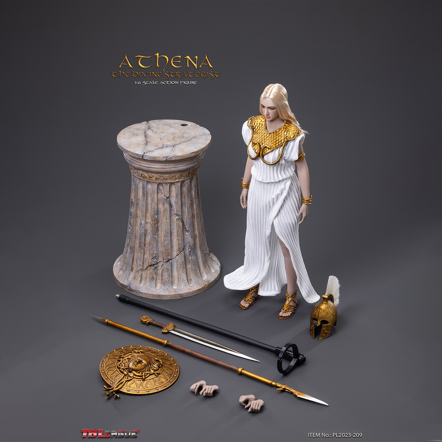 鉄道模型 Athena Athena the Divine Strategist Sixth Scale Figure by TBLeague