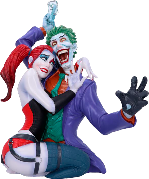 The Joker and Harley Quinn Bust by Nemesis Now | Sideshow