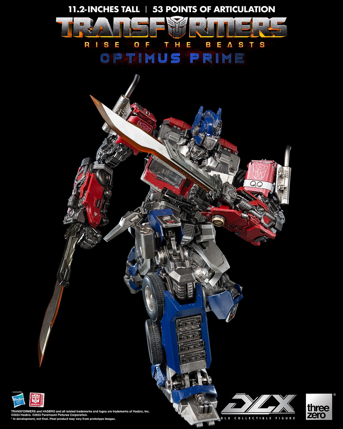 threezero Transformers: Nemesis Prime PX MDLX Articulated Figure