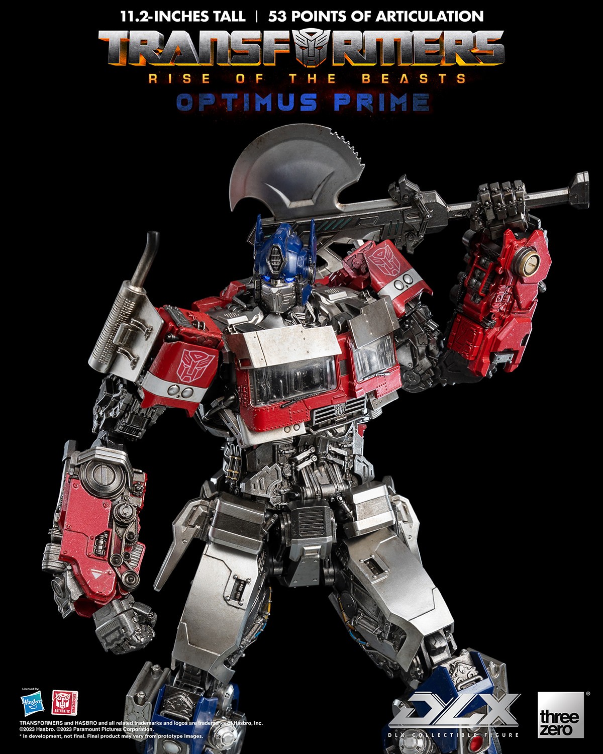 Optimus Prime DLX Collectible Figure by Threezero | Sideshow