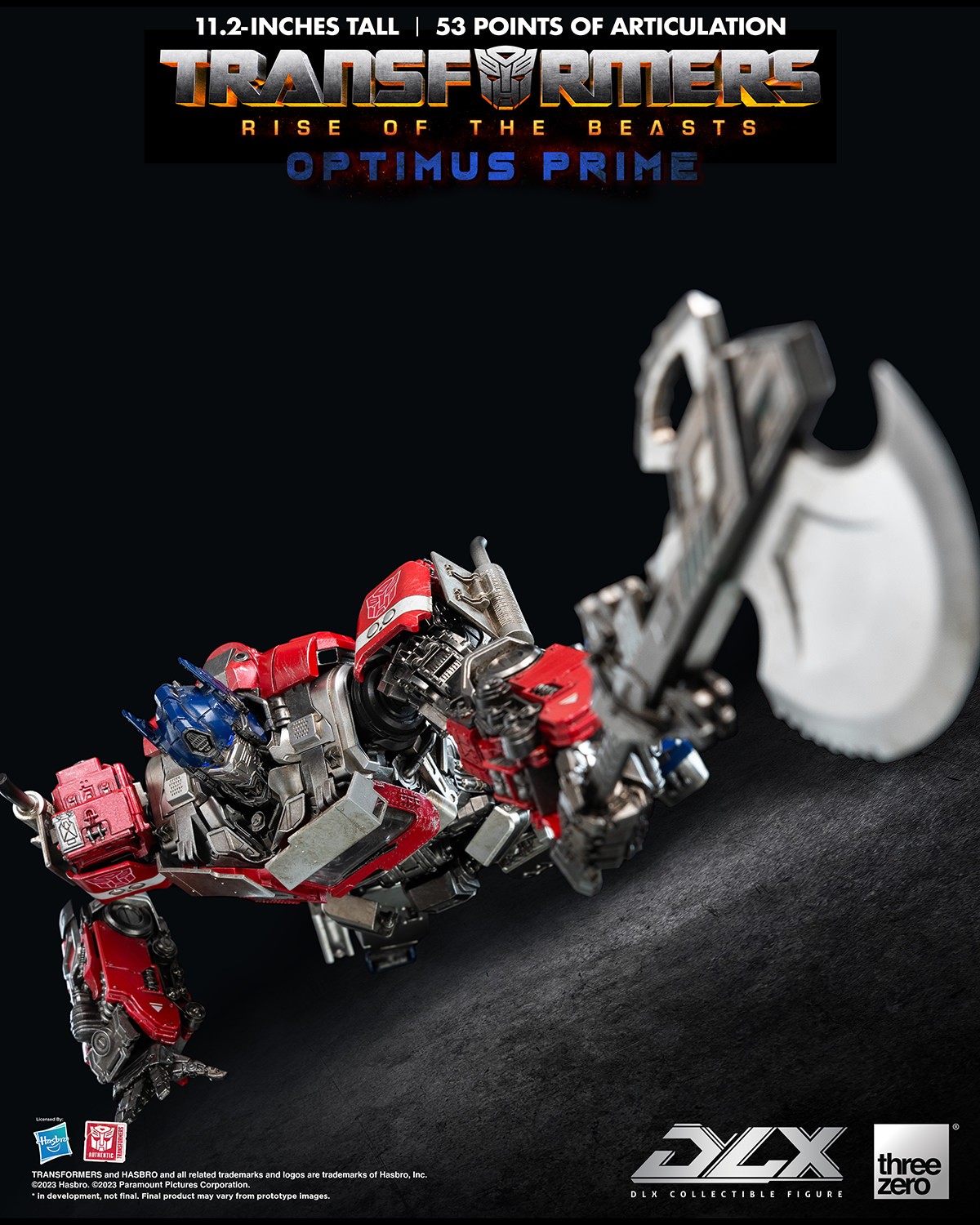 Transformers Optimus Prime DLX Collectible Figure  (Prototype Shown) View 28