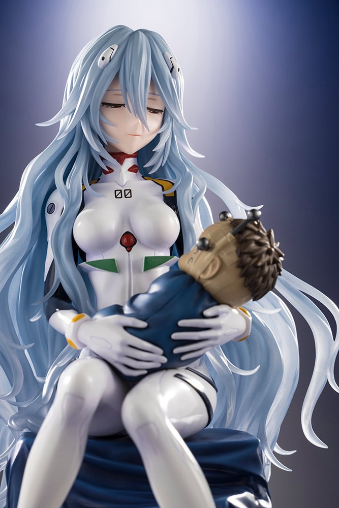 Neon Genesis Evangelion Rei Ayanami -affectionate gaze- Statues  (Prototype Shown) View 3