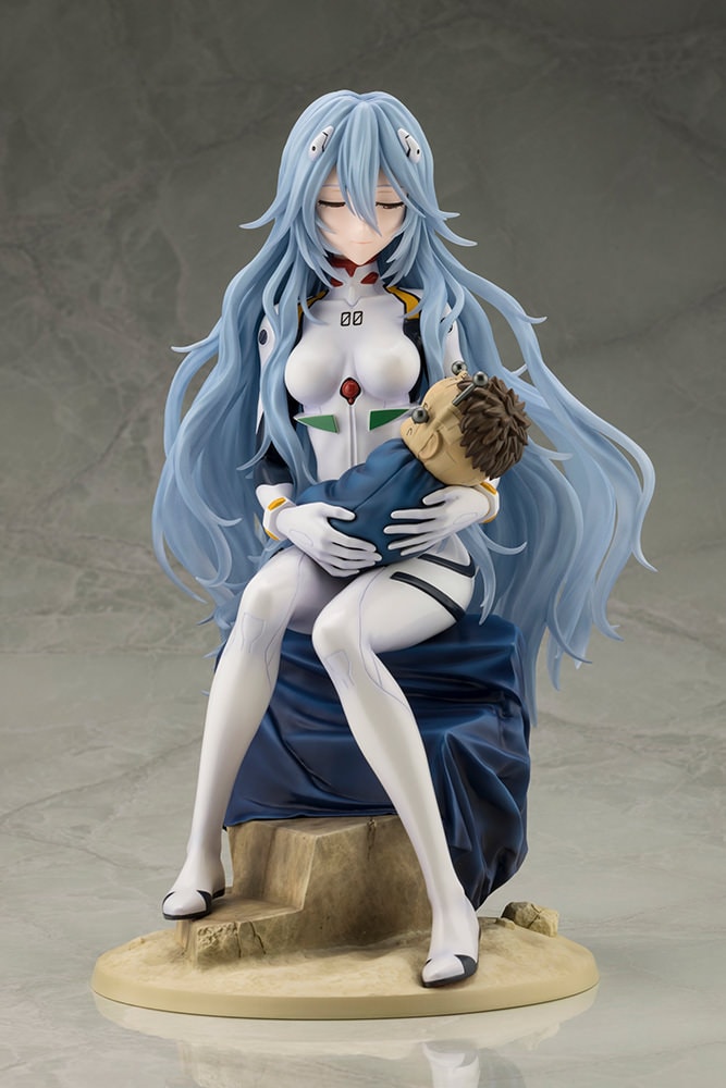 Neon Genesis Evangelion Rei Ayanami -affectionate gaze- Statues  (Prototype Shown) View 7