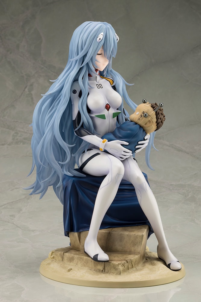 Neon Genesis Evangelion Rei Ayanami -affectionate gaze- Statues  (Prototype Shown) View 11