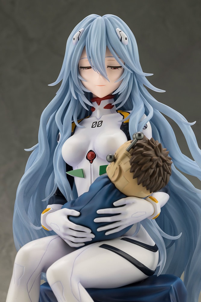 Neon Genesis Evangelion Rei Ayanami -affectionate gaze- Statues  (Prototype Shown) View 12