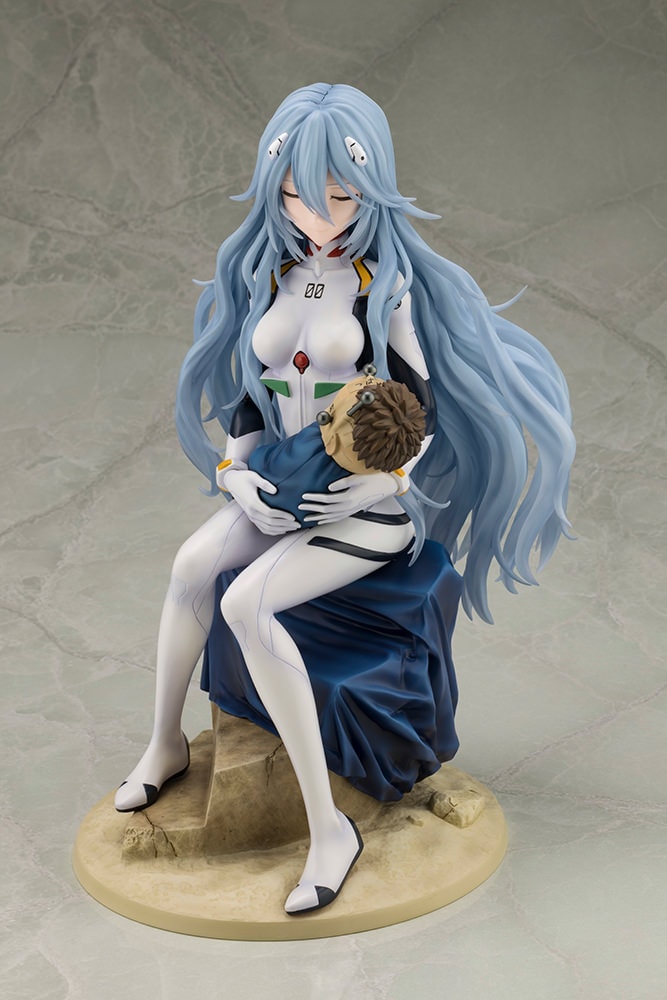 Neon Genesis Evangelion Rei Ayanami -affectionate gaze- Statues  (Prototype Shown) View 13