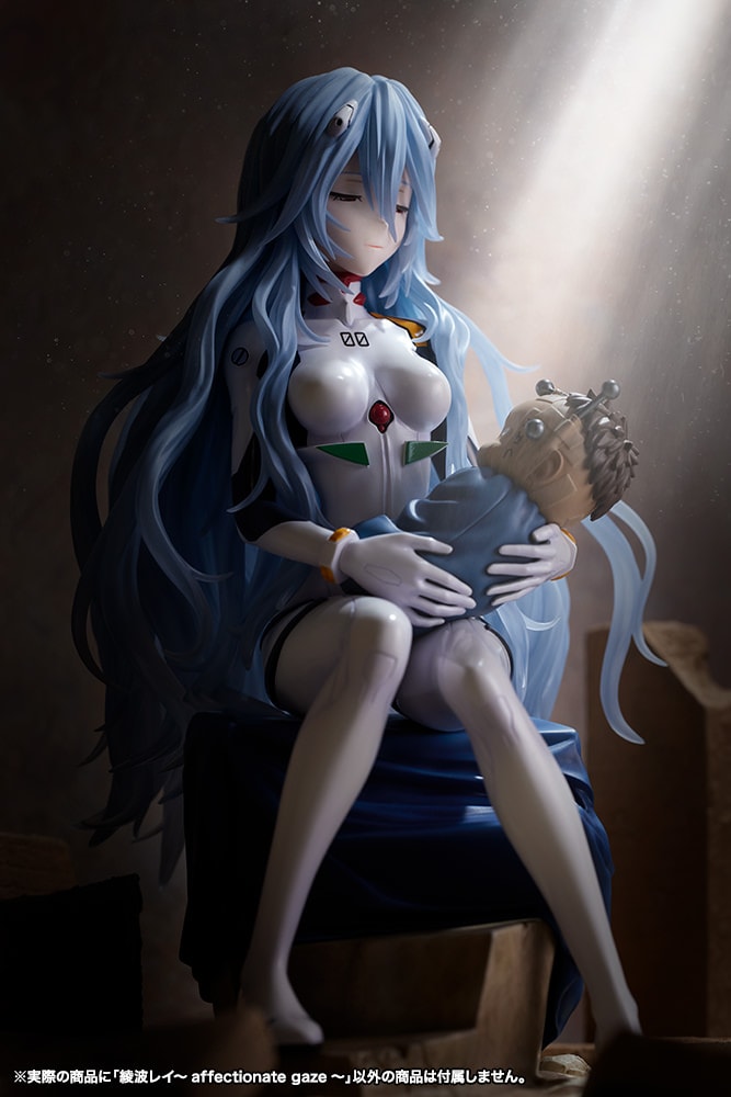Neon Genesis Evangelion Rei Ayanami -affectionate gaze- Statues  (Prototype Shown) View 14