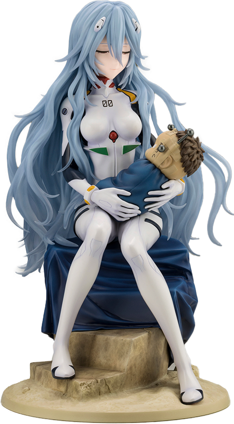 Neon Genesis Evangelion Rei Ayanami -affectionate gaze- Statues  (Prototype Shown) View 17