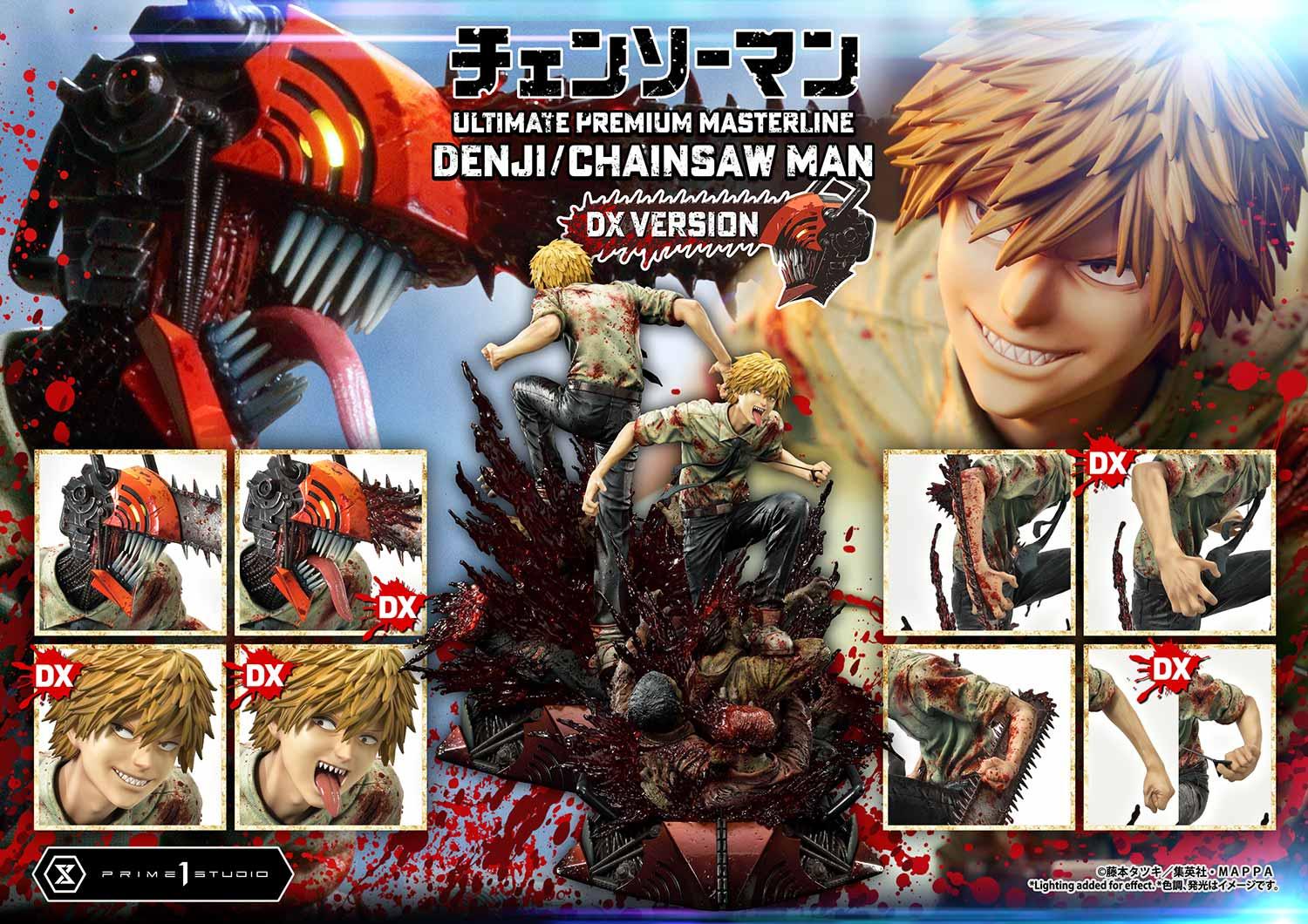 Chainsaw Man Denji/Chainsaw Man (Deluxe Bonus Version) Quarter Scale Statue  (Prototype Shown) View 11